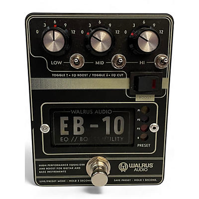 Walrus Audio Used Walrus Audio EB10 Effect Pedal