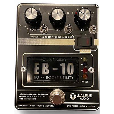 Used Walrus Audio EB10 Effect Pedal