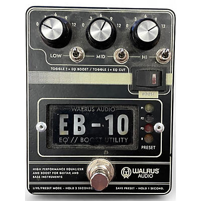 Used Walrus Audio EB10 Effect Pedal