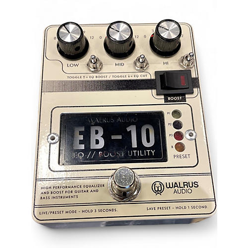 Used Walrus Audio EB10  Pedal