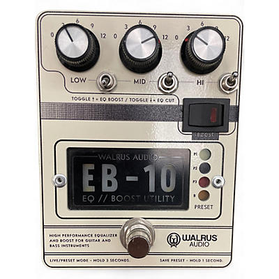 Used Walrus Audio EB10 Pedal