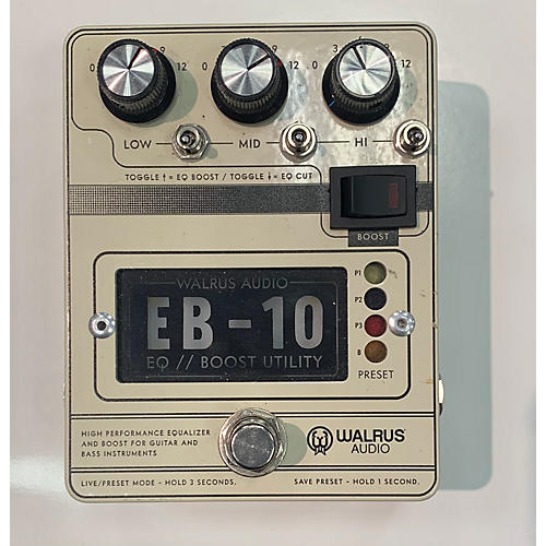 Walrus Audio Used Walrus Audio Eb-10 Bass Effect Pedal