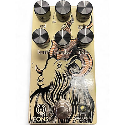 Used Walrus Audio Eons Five-State Fuzz Effects Pedal Cream Effect Pedal