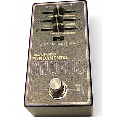 Used Walrus Audio FUNDAMANTAL CHORUS Effect Pedal