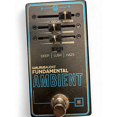 Used Walrus Audio FUNDAMENTAL AMBIENT Effect Pedal