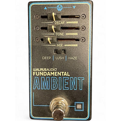 Used Walrus Audio FUNDAMENTAL AMBIENT Effect Pedal