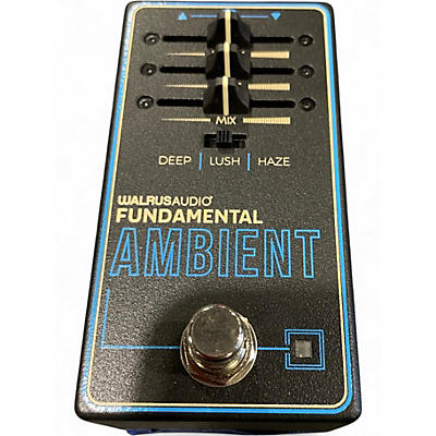 Used Walrus Audio FUNDAMENTAL AMBIENT Effect Pedal