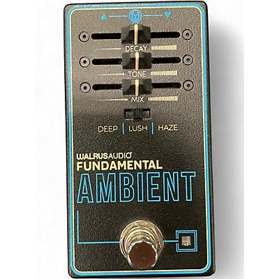 Used Walrus Audio FUNDAMENTAL AMBIENT Effect Pedal