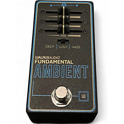 Used Walrus Audio FUNDAMENTAL AMBIENT Effect Pedal