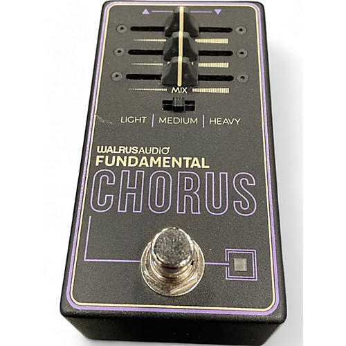 Used Walrus Audio FUNDAMENTAL CHORUS Effect Pedal