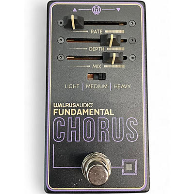 Used Walrus Audio FUNDAMENTAL CHORUS Effect Pedal