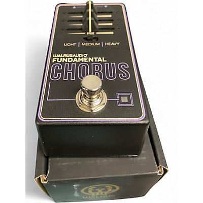 Used Walrus Audio FUNDAMENTAL CHORUS Effect Pedal