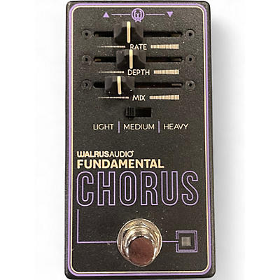 Used Walrus Audio FUNDAMENTAL CHORUS Effect Pedal