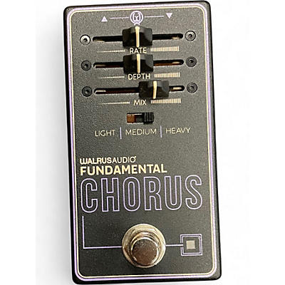 Used Walrus Audio FUNDAMENTAL CHORUS Effect Pedal