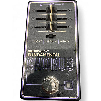 Used Walrus Audio FUNDAMENTAL CHORUS Effect Pedal