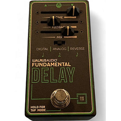 Walrus Audio Used Walrus Audio FUNDAMENTAL DELAY Effect Pedal