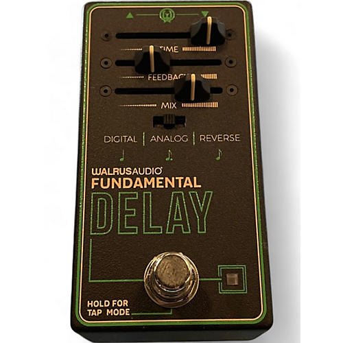 Used Walrus Audio FUNDAMENTAL DELAY Effect Pedal