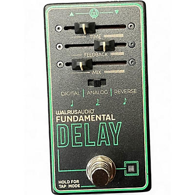 Used Walrus Audio FUNDAMENTAL DELAY Effect Pedal
