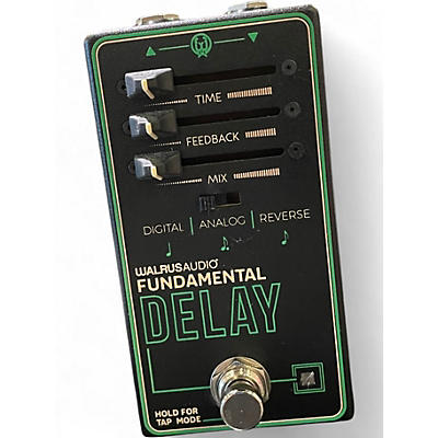 Used Walrus Audio FUNDAMENTAL DELAY Effect Pedal