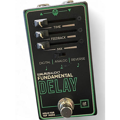 Used Walrus Audio FUNDAMENTAL DELAY Effect Pedal