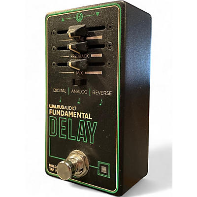 Used Walrus Audio FUNDAMENTAL DELAY Effect Pedal