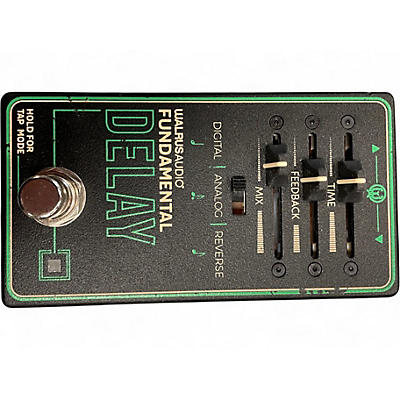 Used Walrus Audio FUNDAMENTAL DELAY Effect Pedal