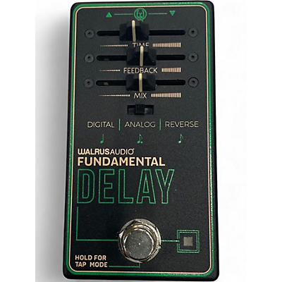 Used Walrus Audio FUNDAMENTAL DELAY Effect Pedal
