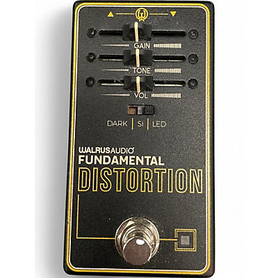 Used Walrus Audio FUNDAMENTAL DISTORTION Effect Pedal