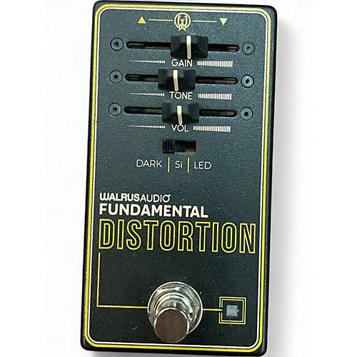 Used Walrus Audio FUNDAMENTAL DISTORTION Effect Pedal