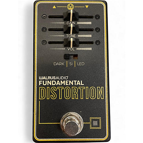 Used Walrus Audio FUNDAMENTAL DISTORTION Effect Pedal