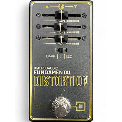 Used Walrus Audio FUNDAMENTAL DISTORTION Effect Pedal