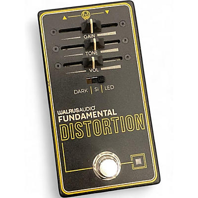 Used Walrus Audio FUNDAMENTAL DISTORTION Effect Pedal