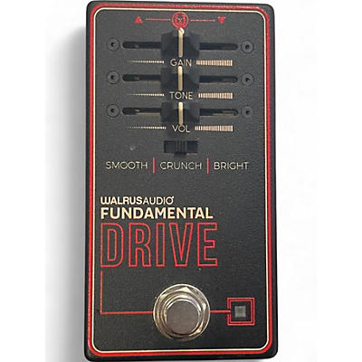 Used Walrus Audio FUNDAMENTAL DRIVE Effect Pedal