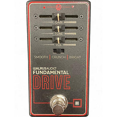 Used Walrus Audio FUNDAMENTAL DRIVE Effect Pedal