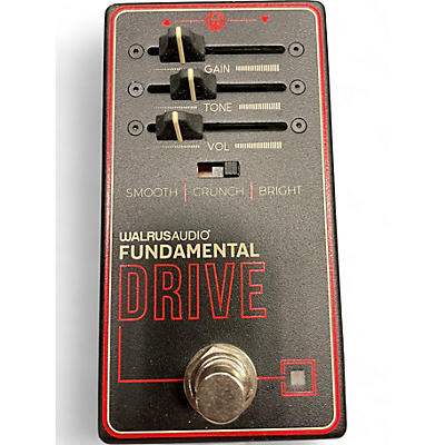 Used Walrus Audio FUNDAMENTAL DRIVE Effect Pedal