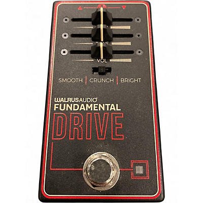 Used Walrus Audio FUNDAMENTAL DRIVE Effect Pedal