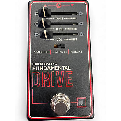 Used Walrus Audio FUNDAMENTAL DRIVE Effect Pedal