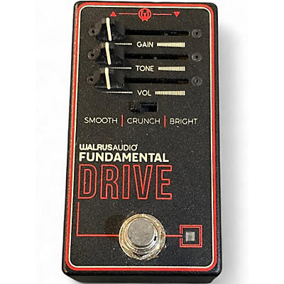 Used Walrus Audio FUNDAMENTAL DRIVE Effect Pedal
