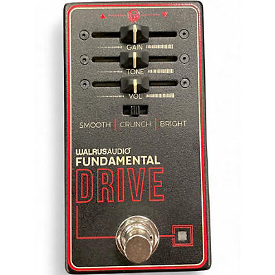 Used Walrus Audio FUNDAMENTAL DRIVE Effect Pedal
