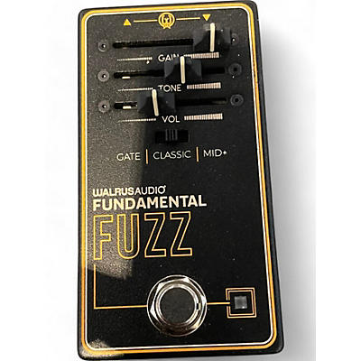 Used Walrus Audio FUNDAMENTAL FUZZ Effect Pedal