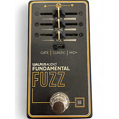 Used Walrus Audio FUNDAMENTAL FUZZ Effect Pedal