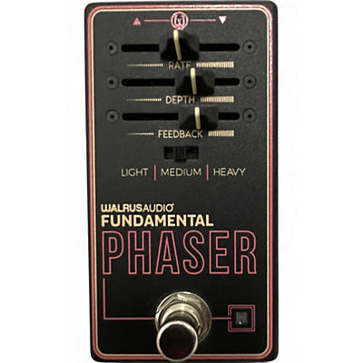 Used Walrus Audio FUNDAMENTAL PHASER Effect Pedal