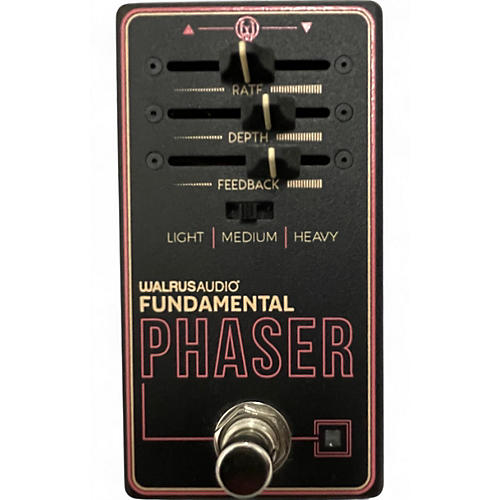 Used Walrus Audio FUNDAMENTAL PHASER Effect Pedal