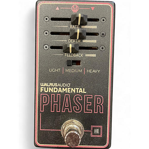 Used Walrus Audio FUNDAMENTAL PHASER Effect Pedal