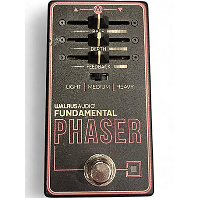 Used Walrus Audio FUNDAMENTAL PHASER Effect Pedal