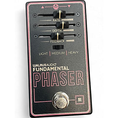 Used Walrus Audio FUNDAMENTAL PHASER Effect Pedal