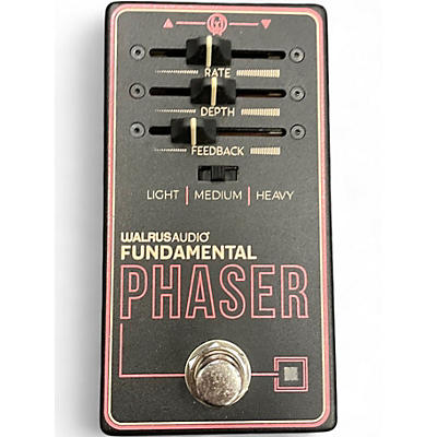 Used Walrus Audio FUNDAMENTAL PHASER Effect Pedal