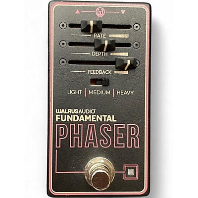 Used Walrus Audio FUNDAMENTAL PHASER Effect Pedal