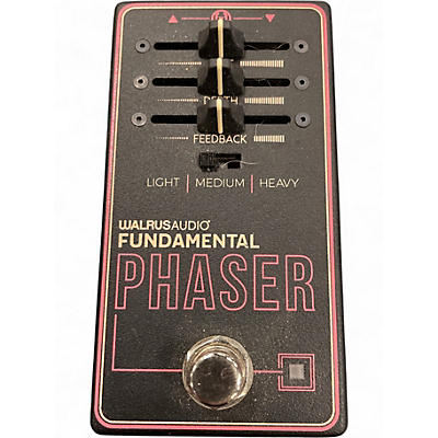 Used Walrus Audio FUNDAMENTAL PHASER Effect Pedal