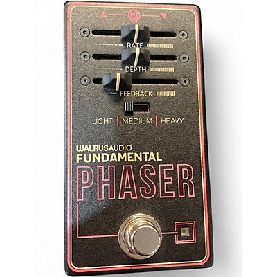 Used Walrus Audio FUNDAMENTAL PHASER Effect Pedal